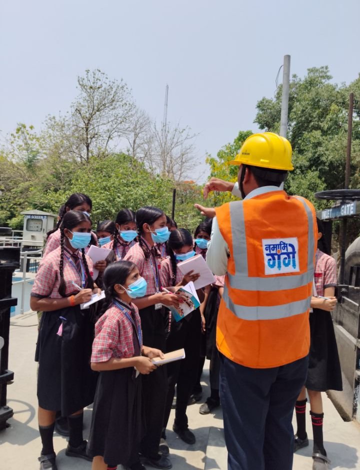 Water Sewage Treatment Plant Educational Visit